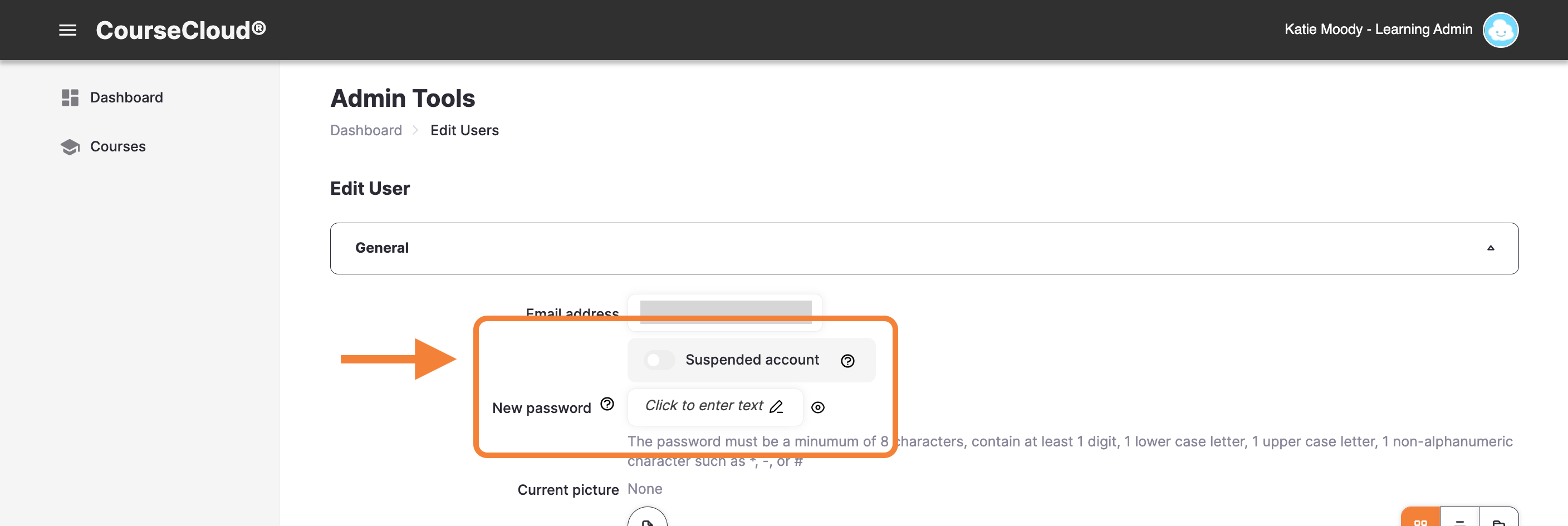 5_-_The_top_of_our_example_Edit_User_page__indicating_the_Suspended_Account_and_New_Password_fields.png