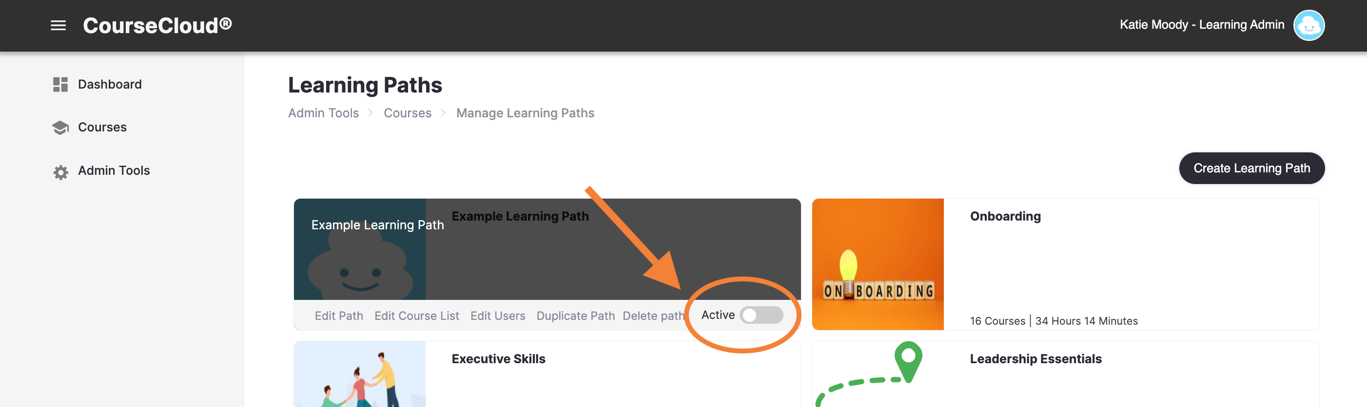 8_-_The_Learning_Paths_page__with_an_Active_toggle_indicated_II.png
