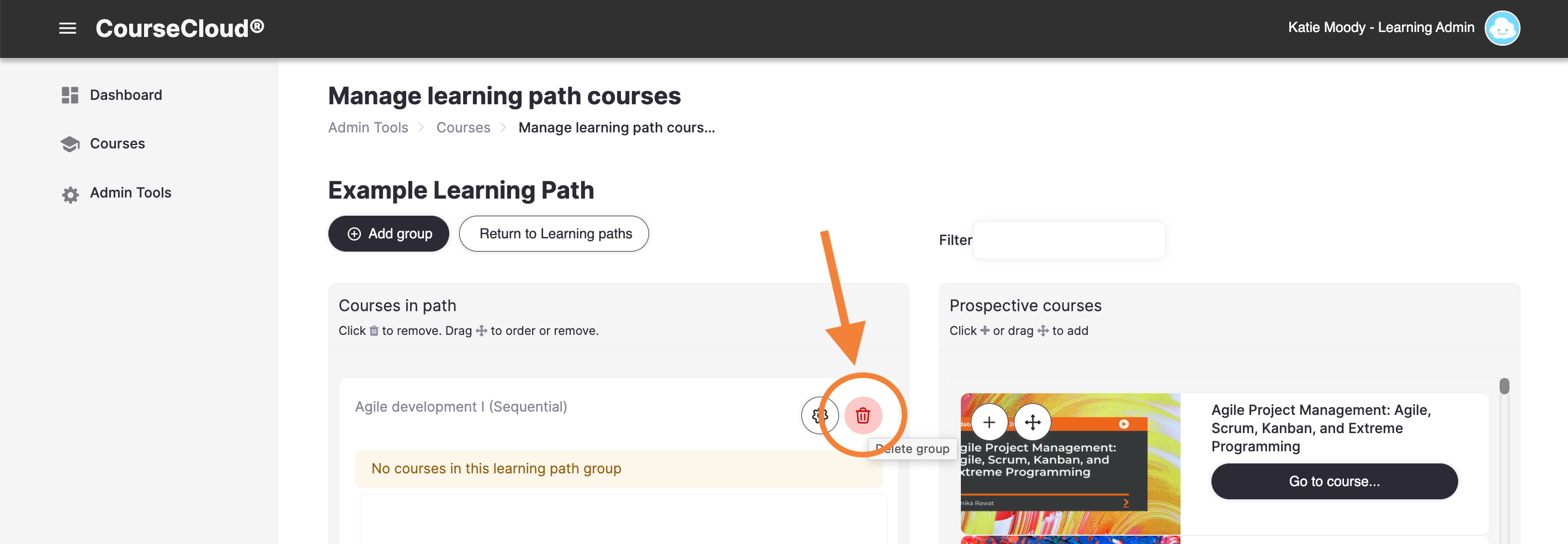 15_-_The_Manage_Learning_Path_Courses_page__indicating_the_example_group_s_Delete_icon.png