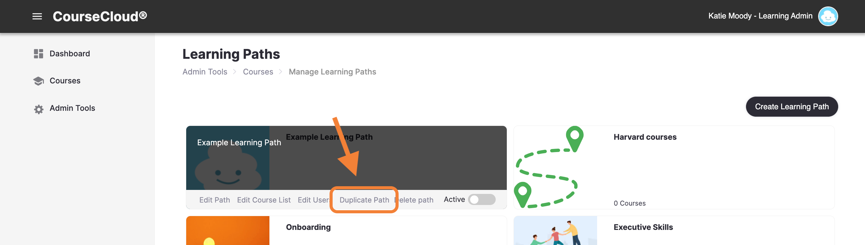 21_-_The_Learning_Paths_page__indicating_an_example_path_s_Duplicate_Path_tool.png