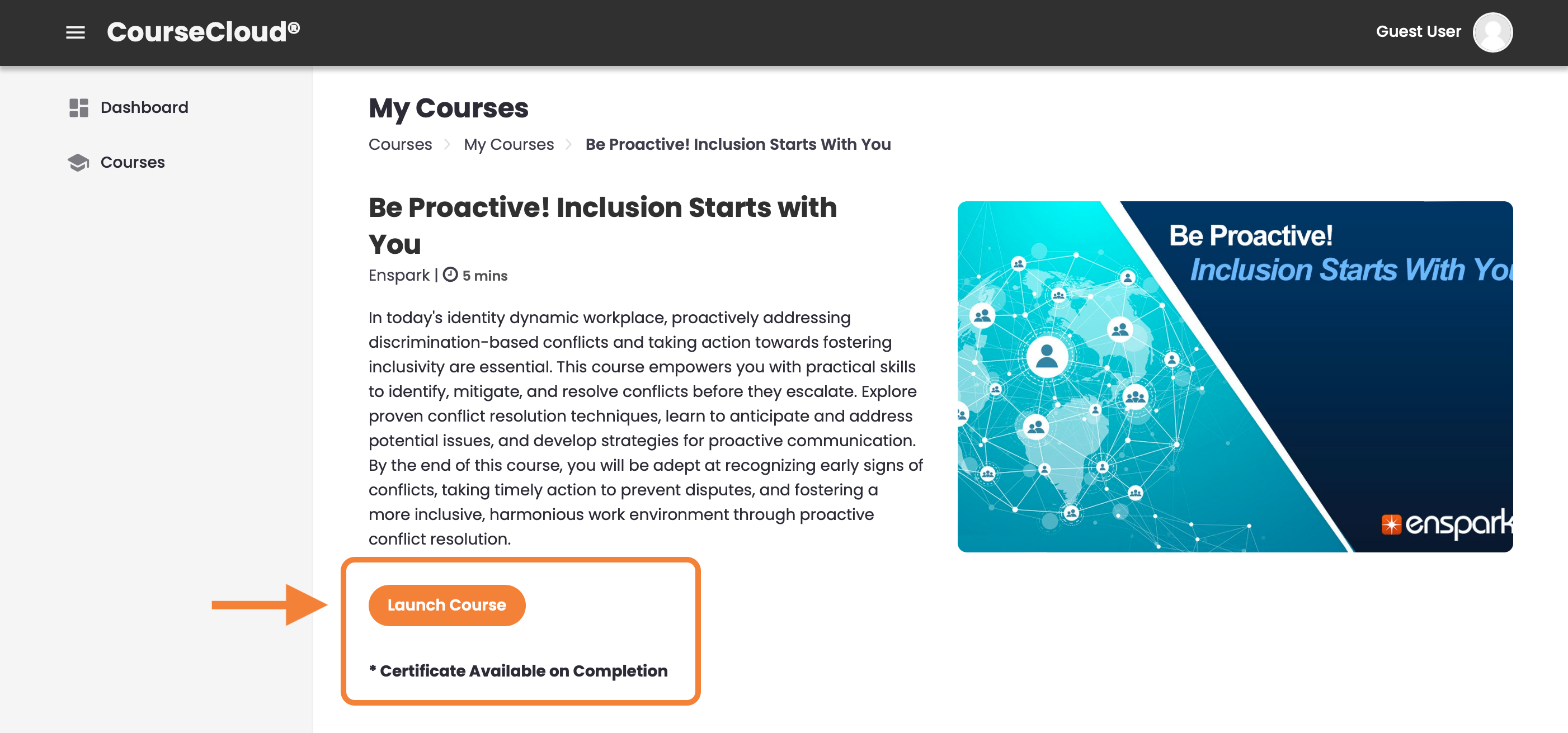 10 - Course page prior to learner's first launch.png