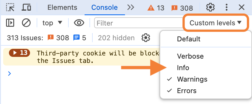 7 - Level filters in Chrome.png