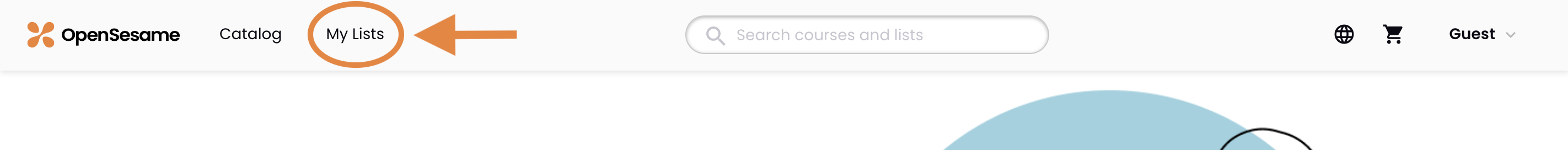 26 - The OpenSesame search bar.png