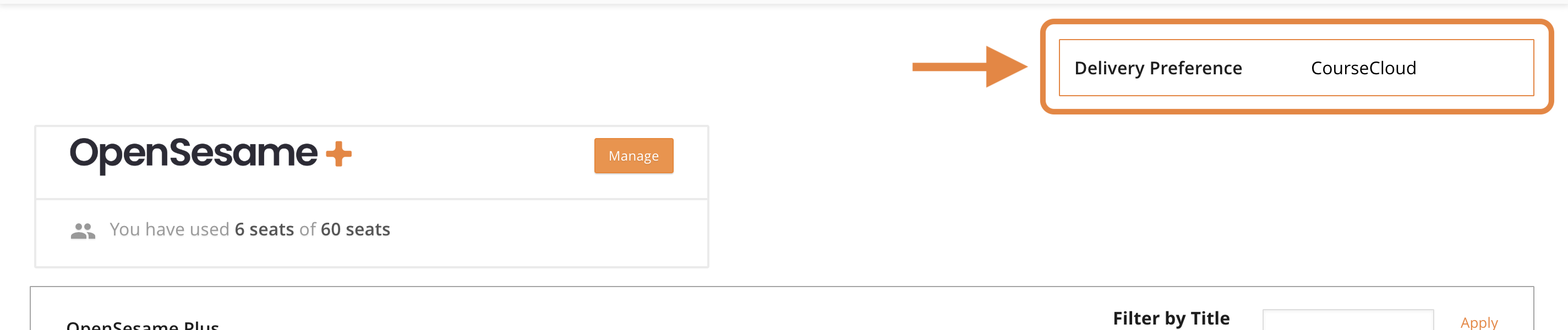 13 - The OpenSesame dashboard, indicating the Delivery Preference setting.png