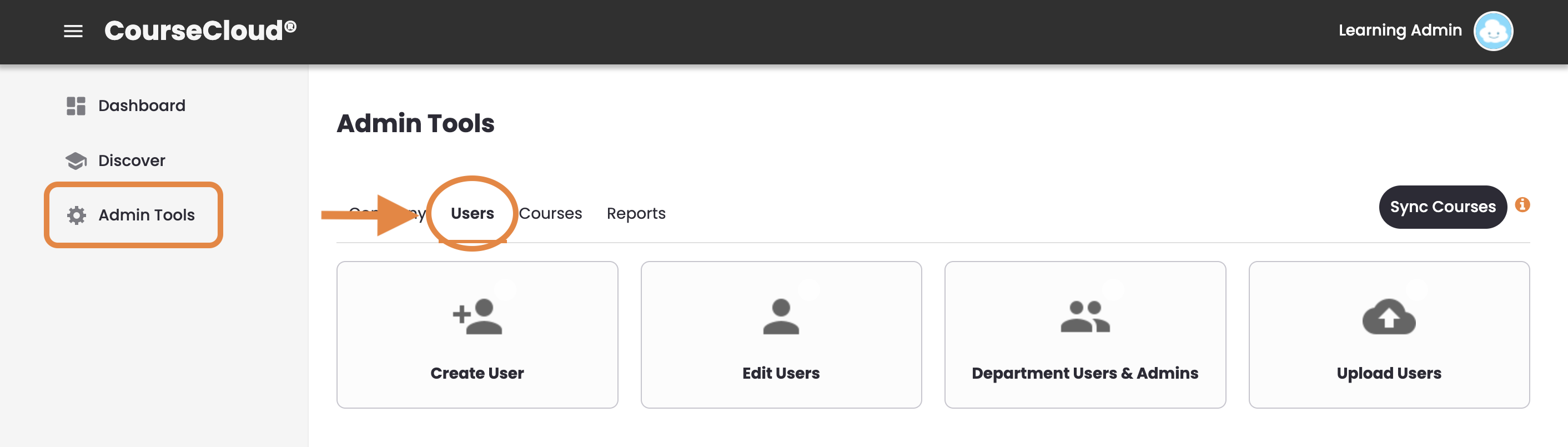 2 - The Admin Tools page, indicating the Users tab.png