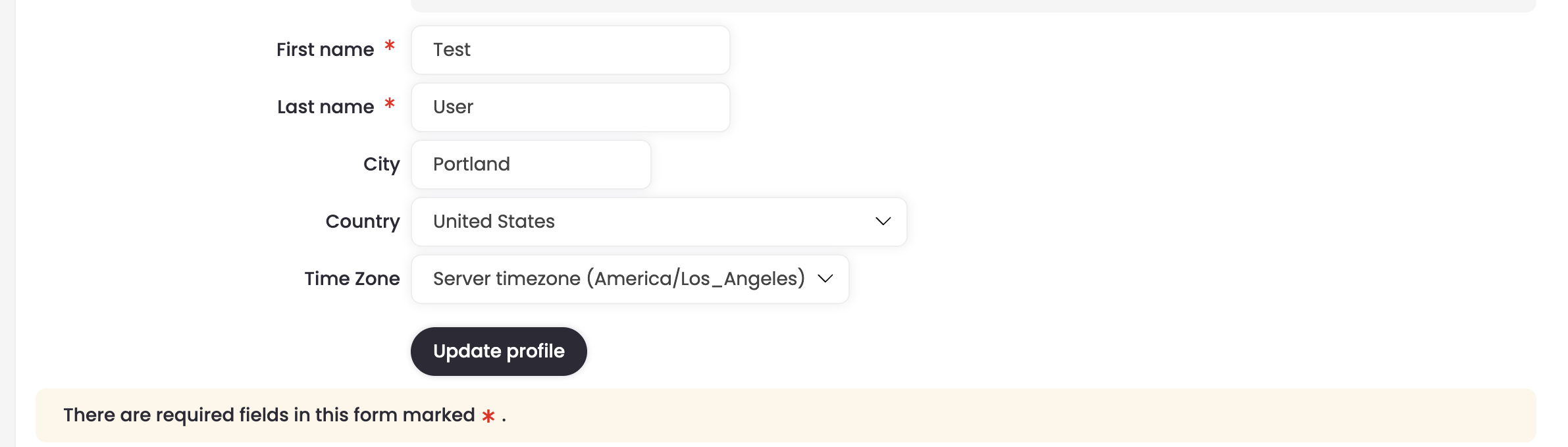 4 - The user editing page, part 2, indicating the Update Profile button.png