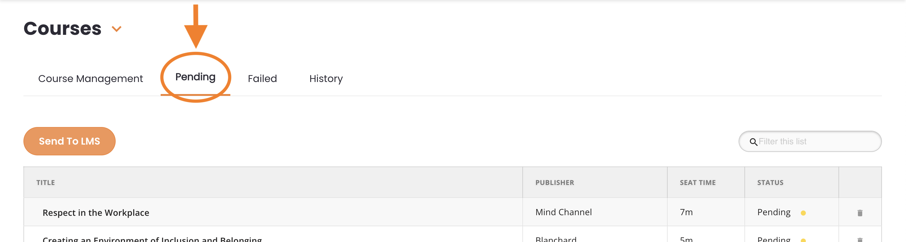 How to send courses to a learning platform using a List – OpenSesame ...