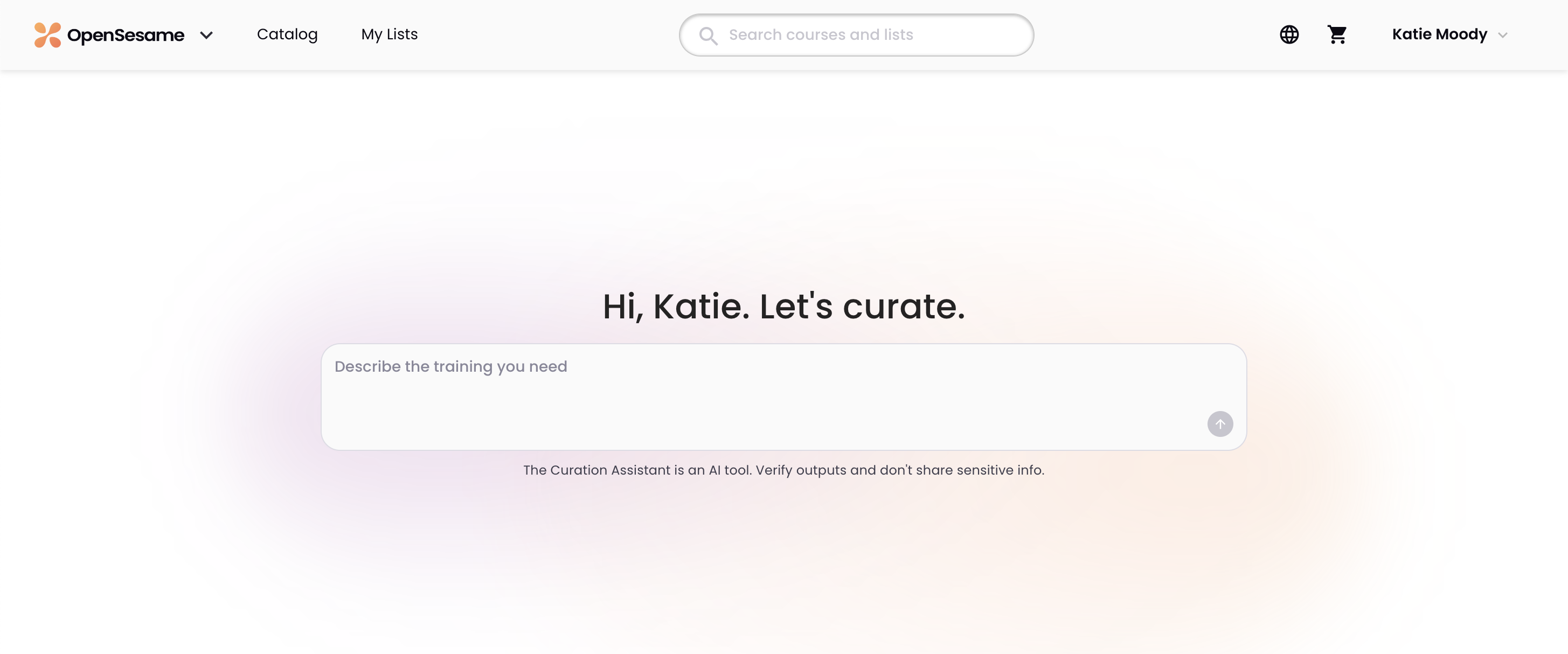 3 - The initial state of the assistant before text is entered.png