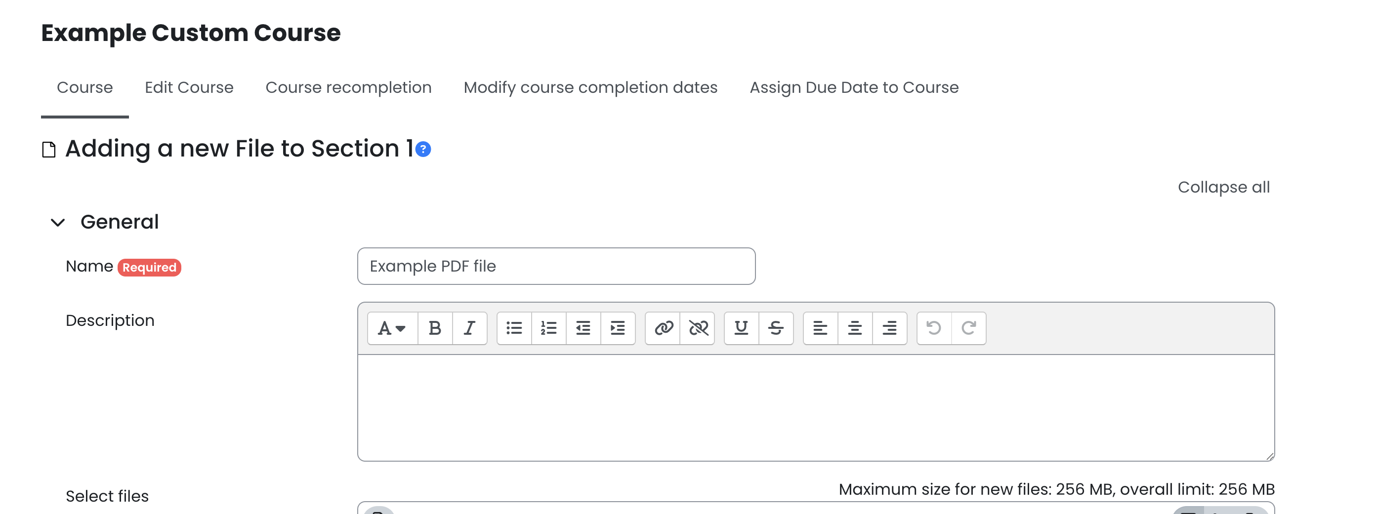 9 - The file upload page.png