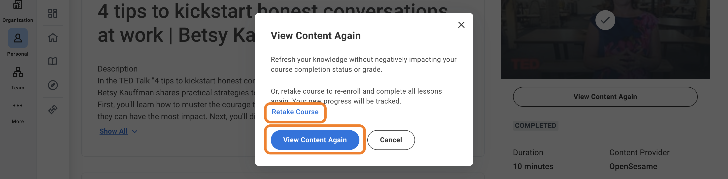 Oracle retakes 2 - The viewing options.png