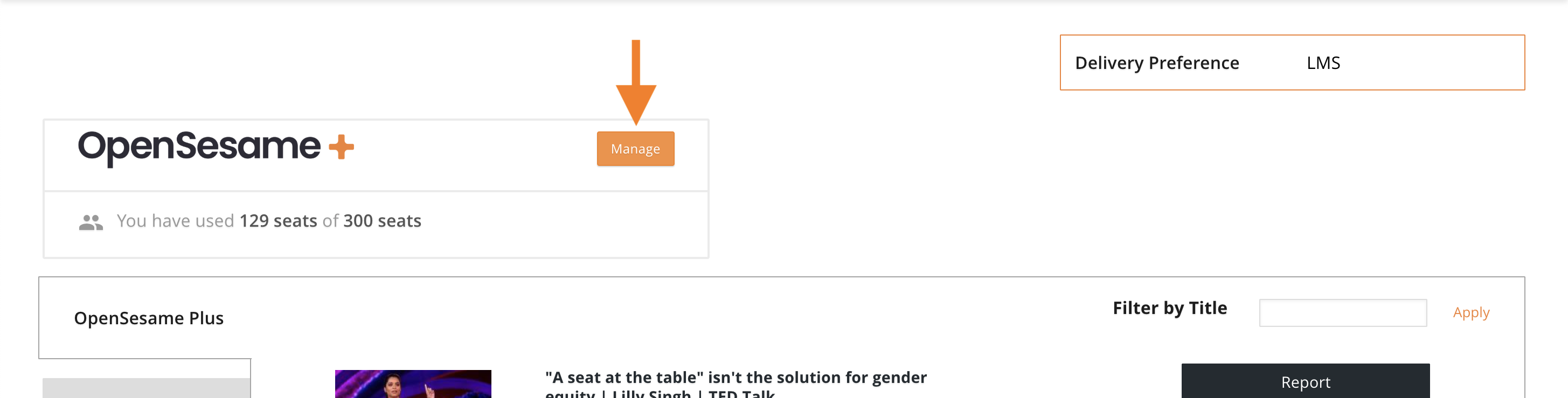 2 - The dashboard, indicating the OpenSesame Plus Manage button.png